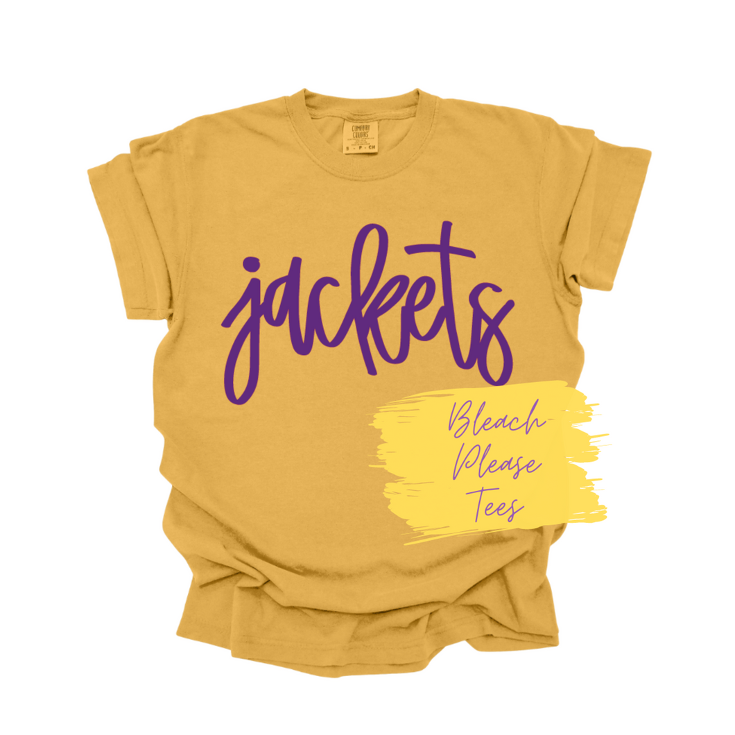 Jackets Puff Tee- Comfort Colors