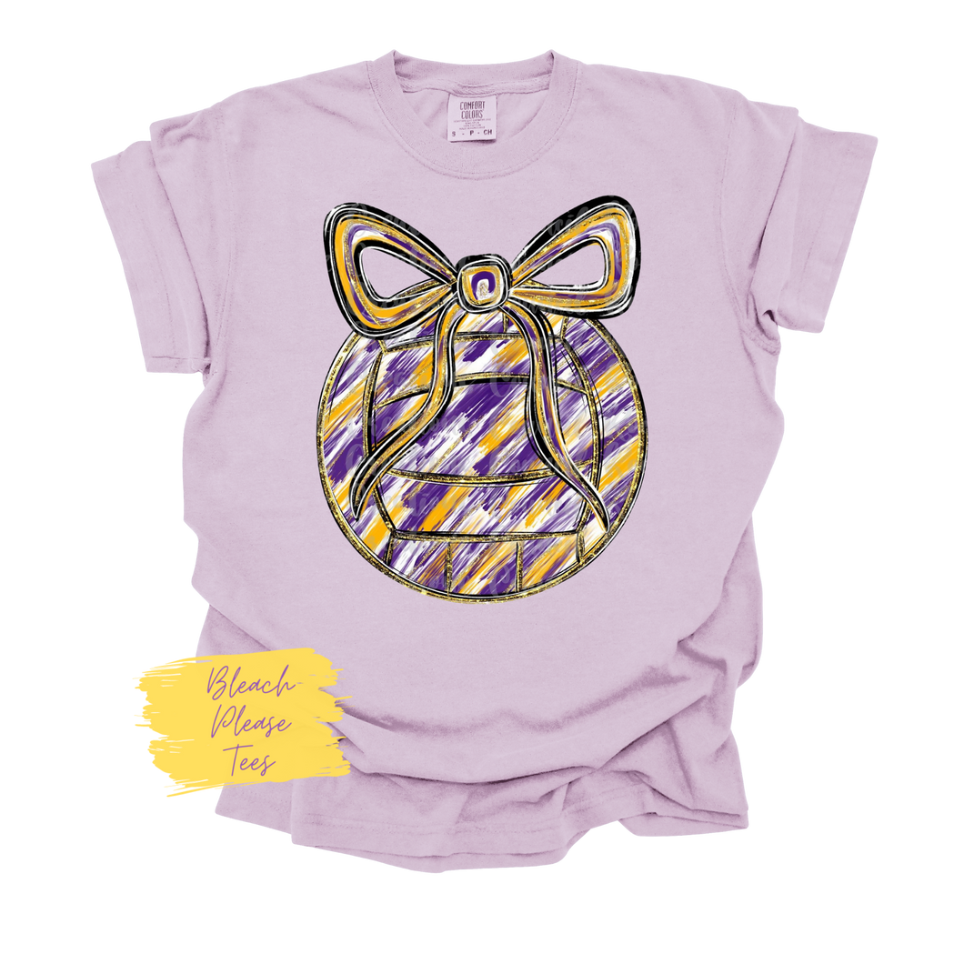 South Beau Volleyball Bow Tee