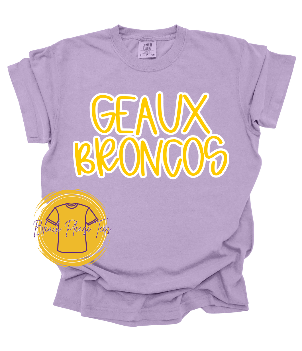 GEAUX Broncos Tee