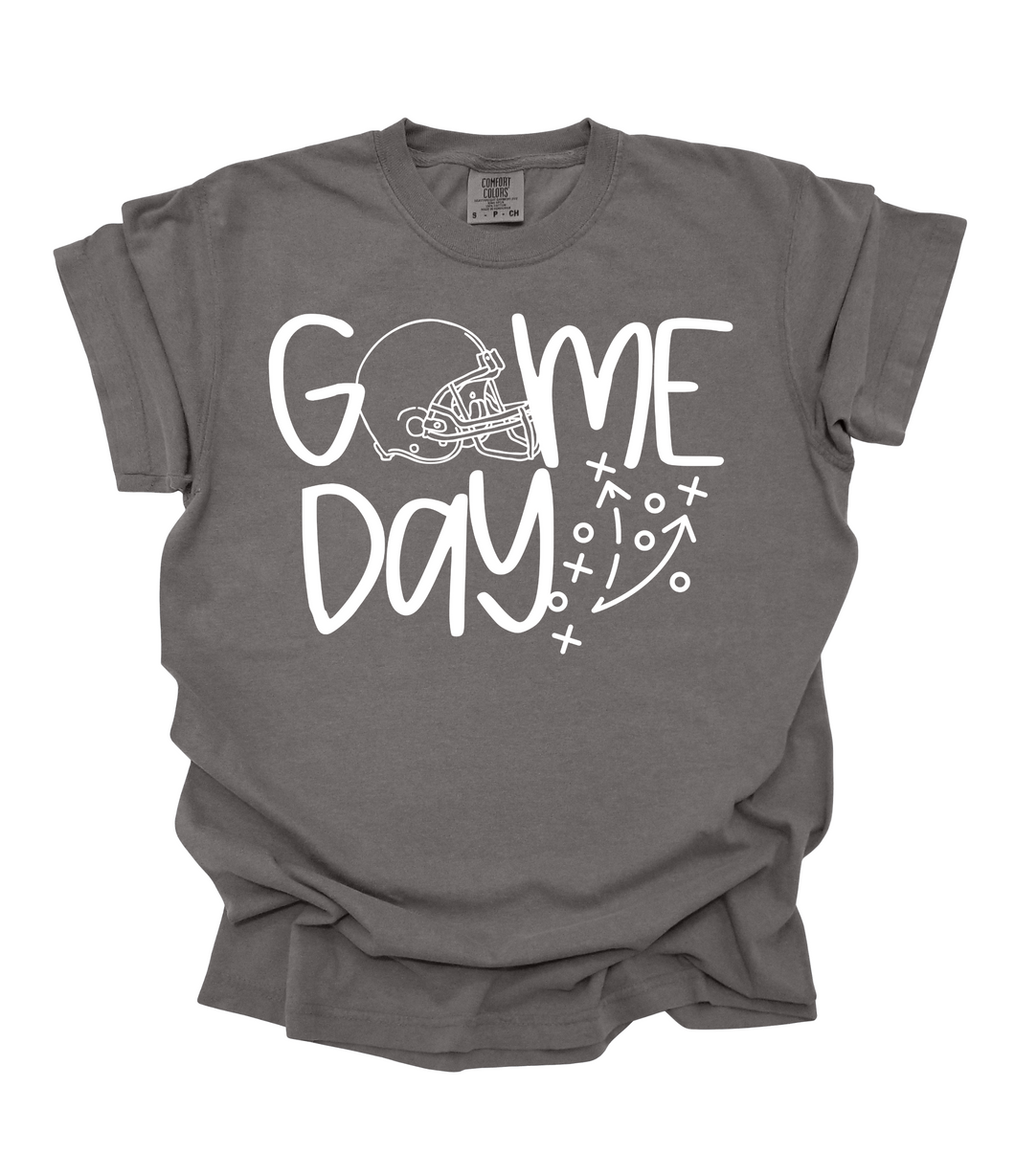 Game Day Tee CharcoaL