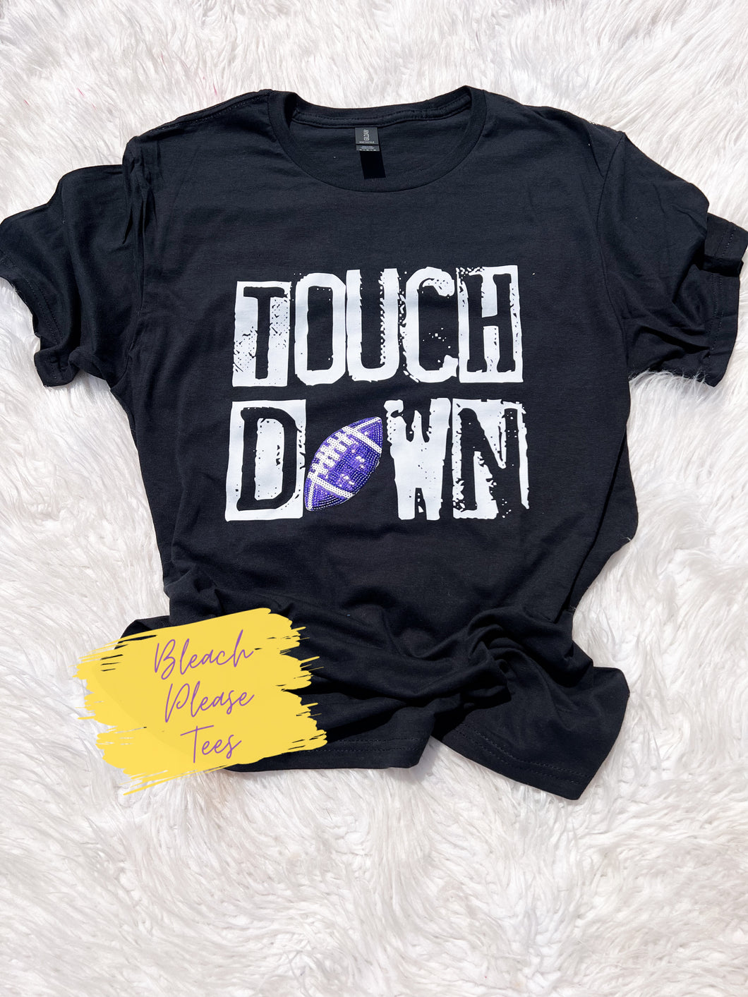 Touch Down Sequin football