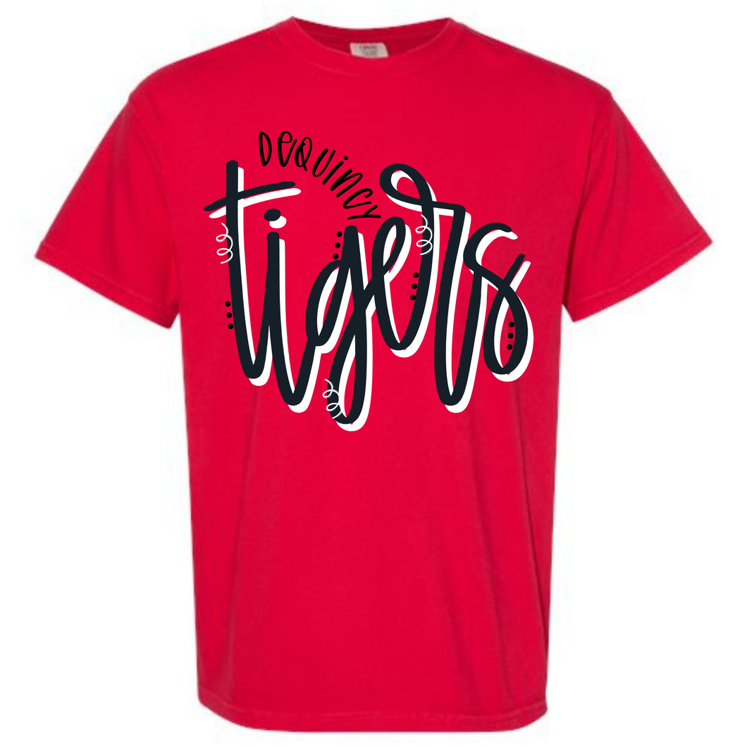 Dequincy Tigers Tee