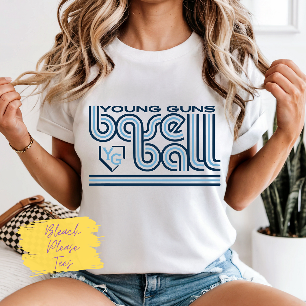 Young Guns Baseball Tee