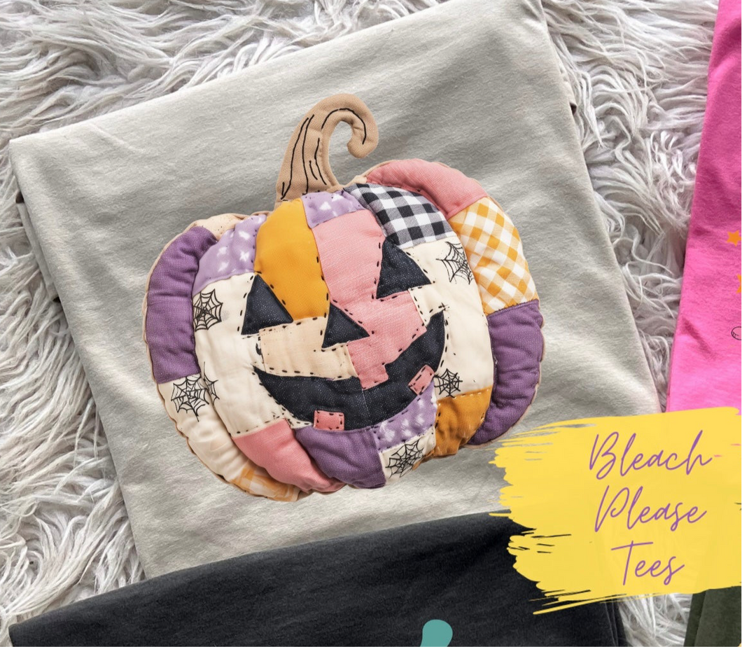 Patchwork Pumpkin Tee