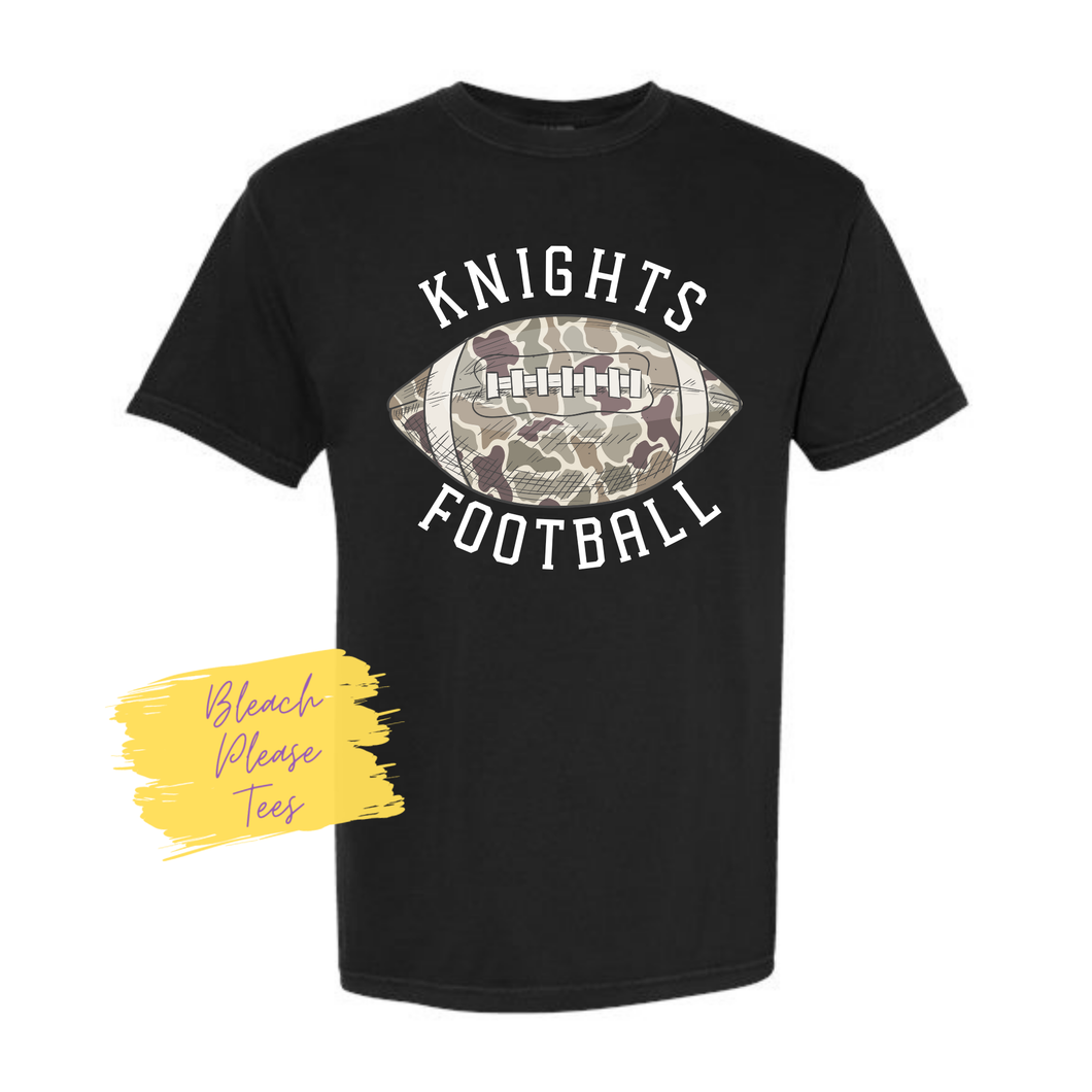 Knights Football Camo Tee
