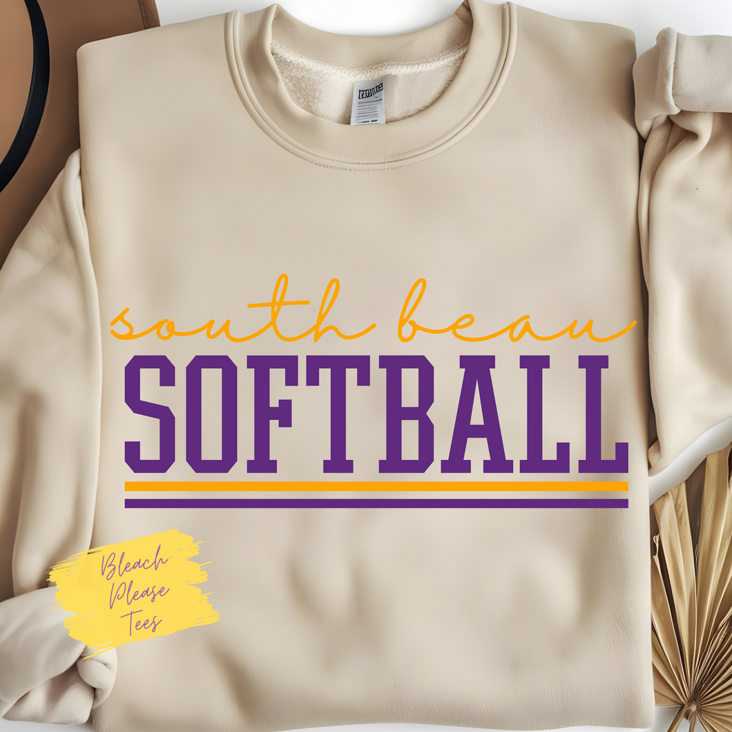 South Beau Softball Sweatshirt