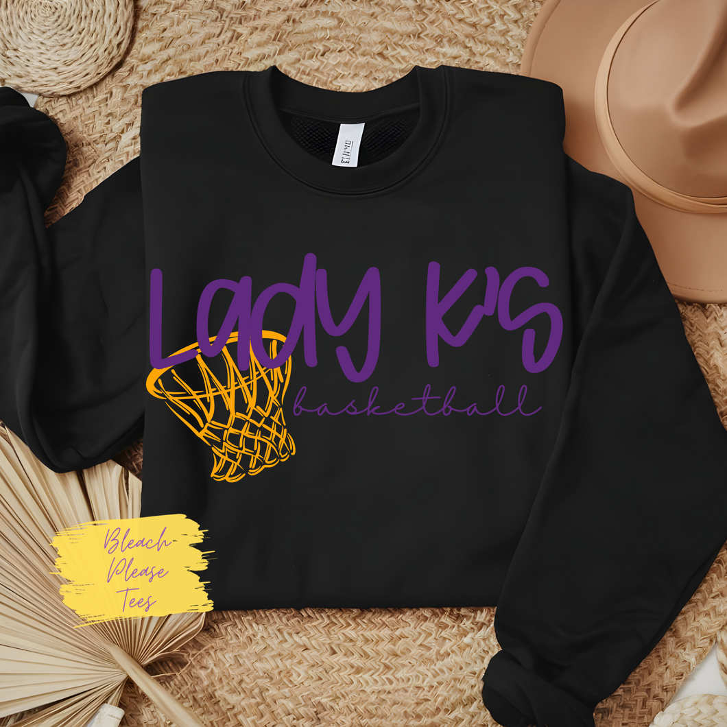 Lady K's Basketball Sweatshirt