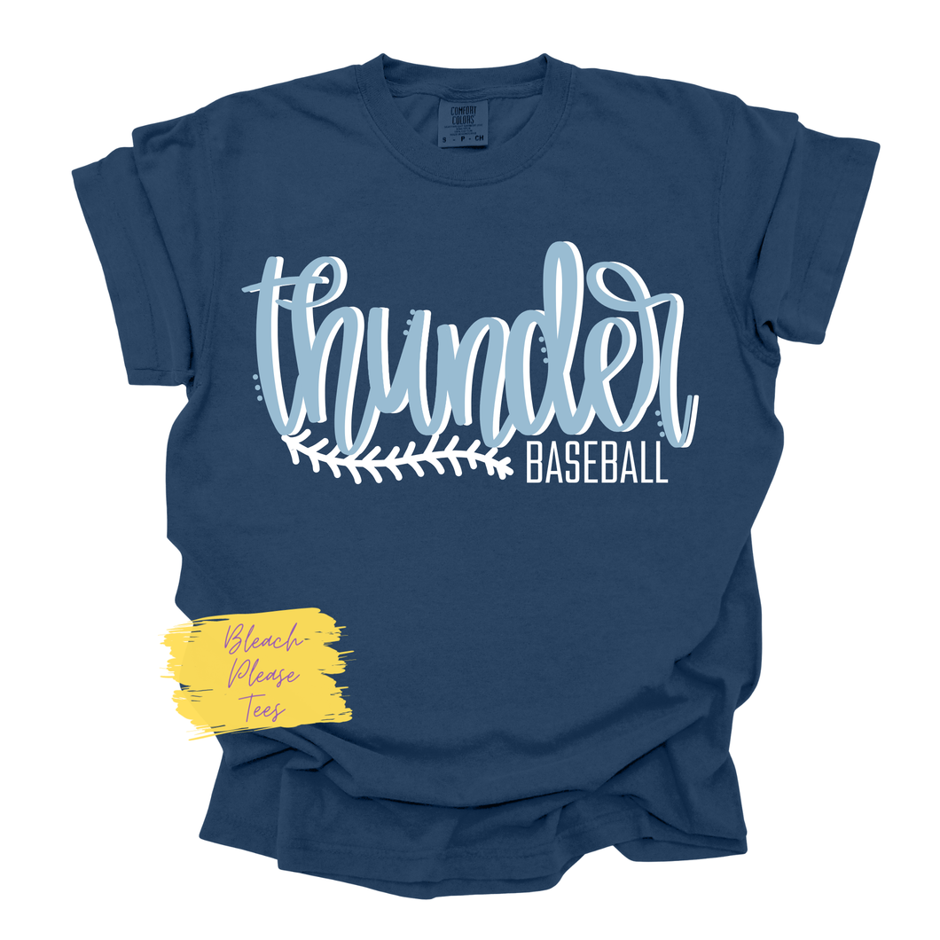 Thunder Baseball Tee