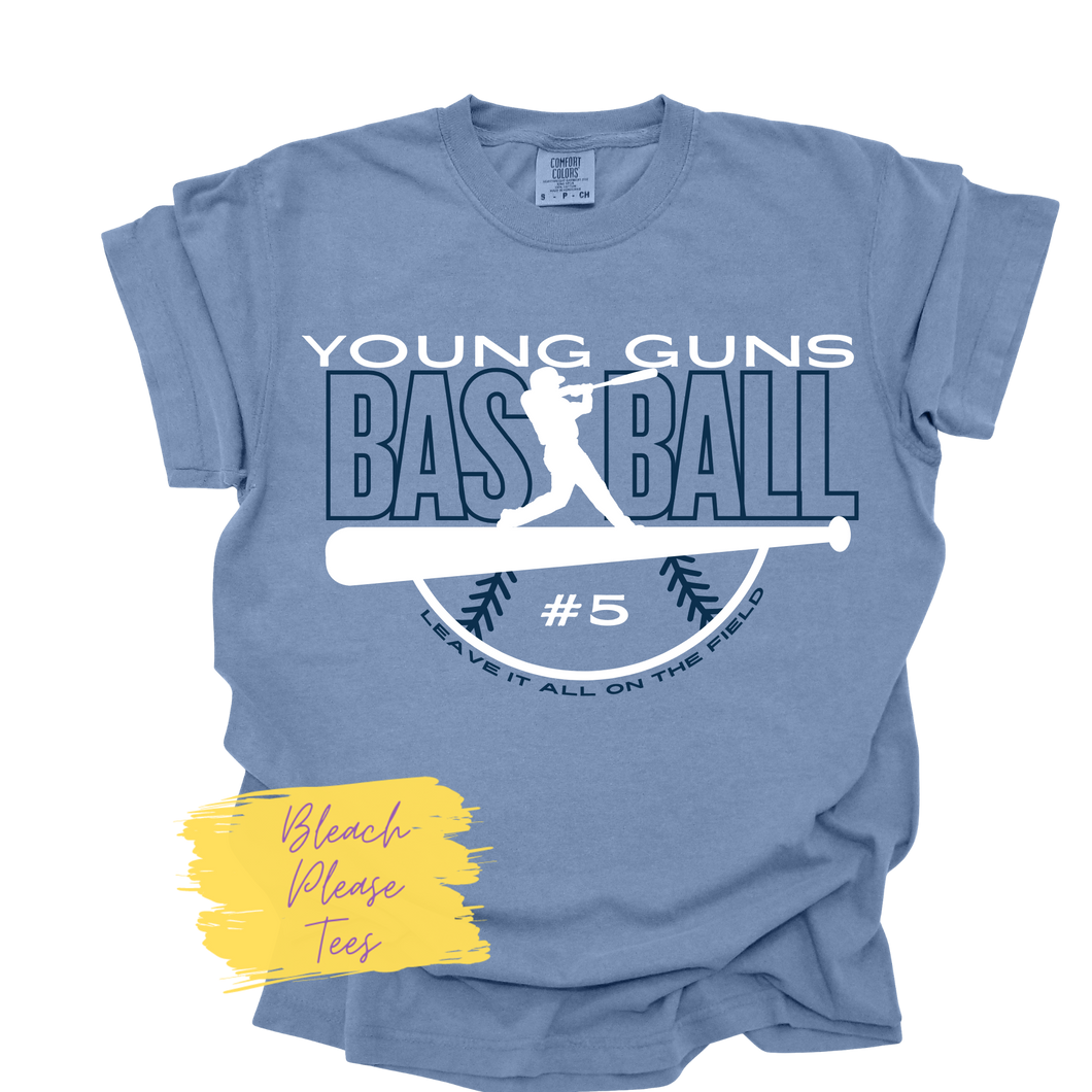 Young Guns Baseball Tee