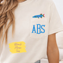Load image into Gallery viewer, Fishing Pocket Tee
