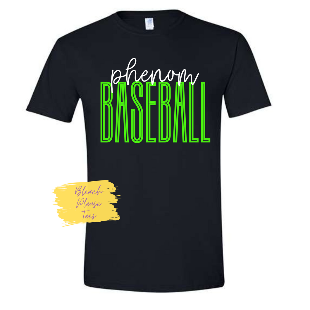 Phenom Baseball Tee