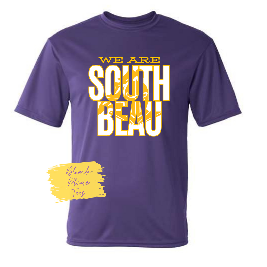 We are South Beau Tee Purple