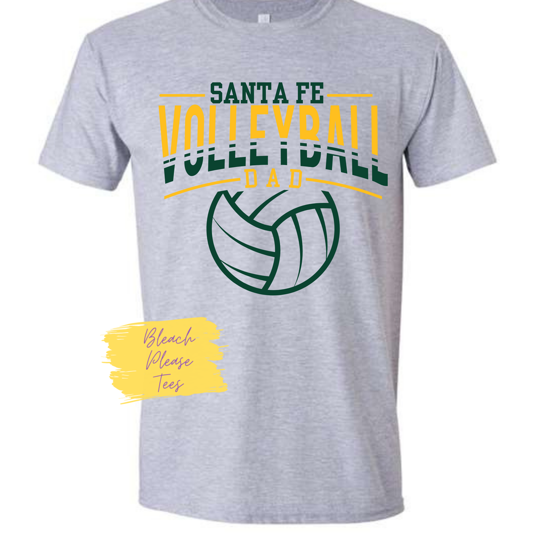 Santa Fe Volleyball Dad Tee