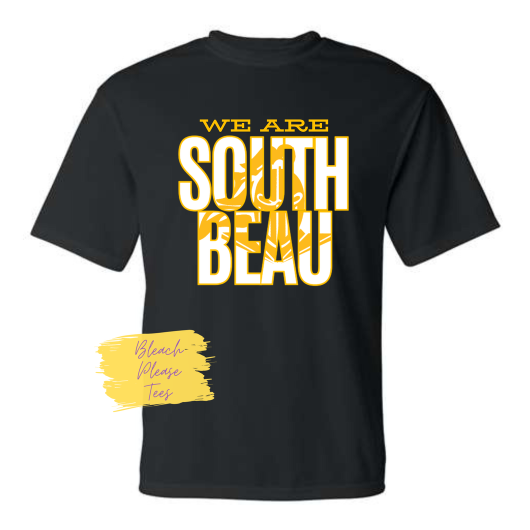 We are South Beau Tee Black