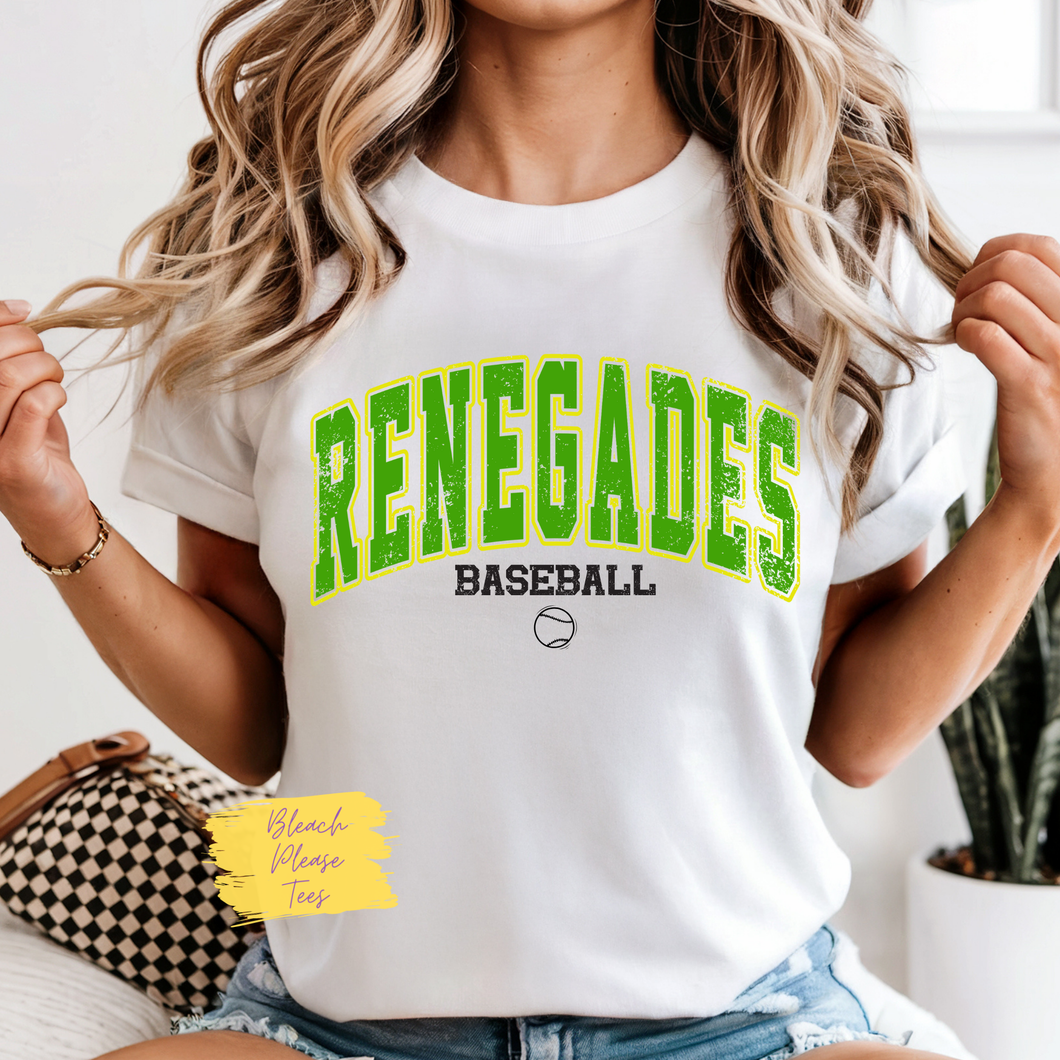 Renegades Baseball Tee