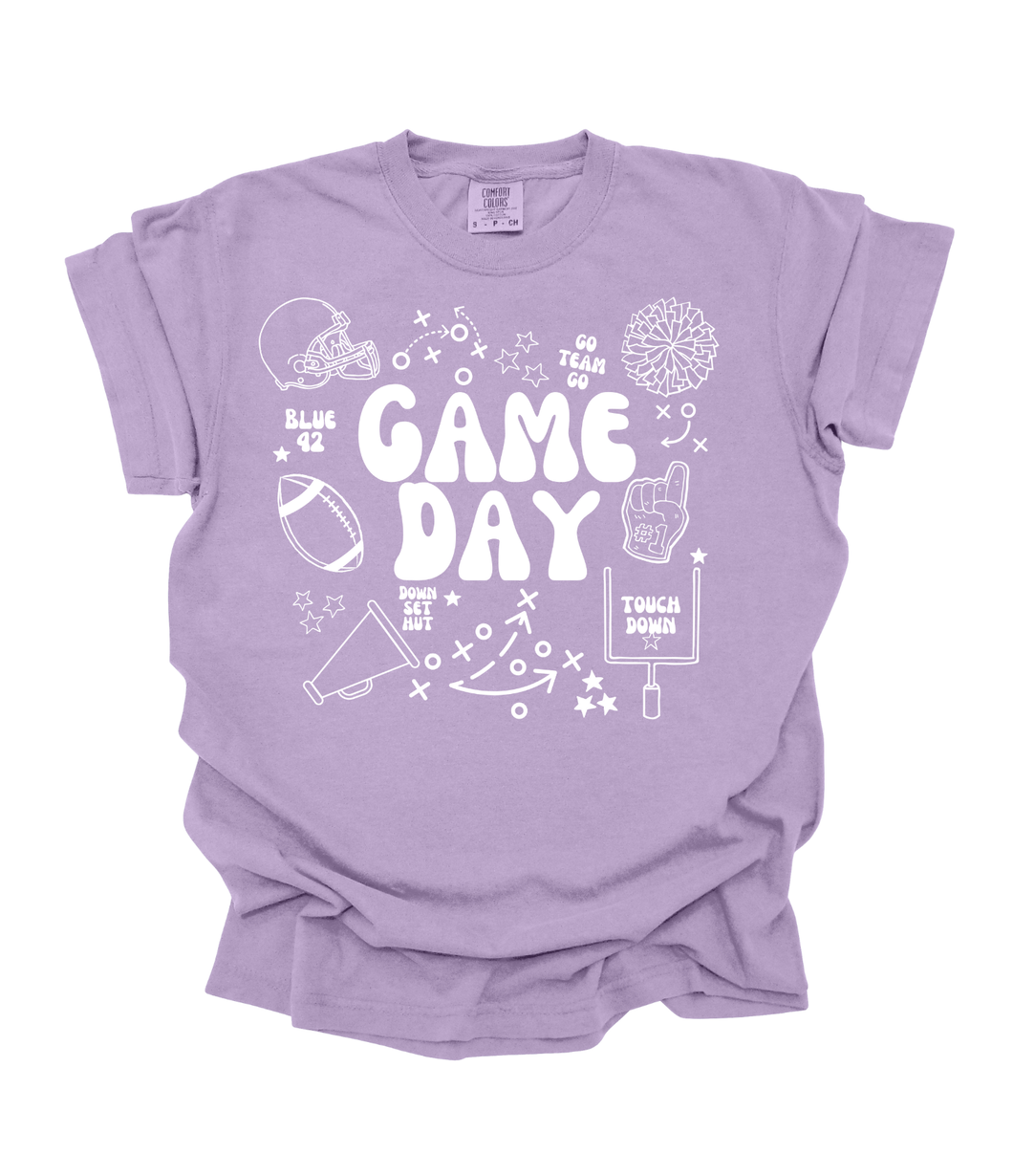 Game Day Tee Lavender