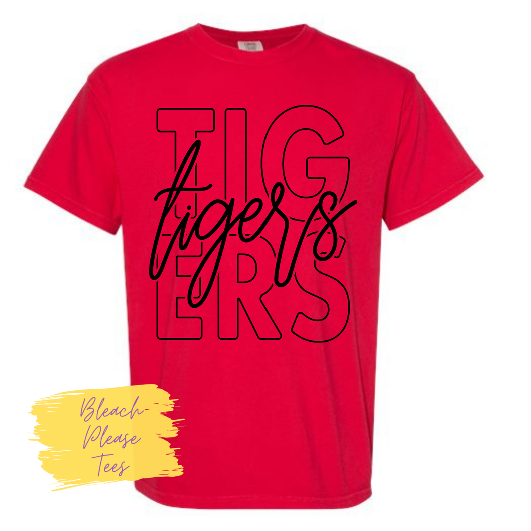 Dequincy Tigers Tee