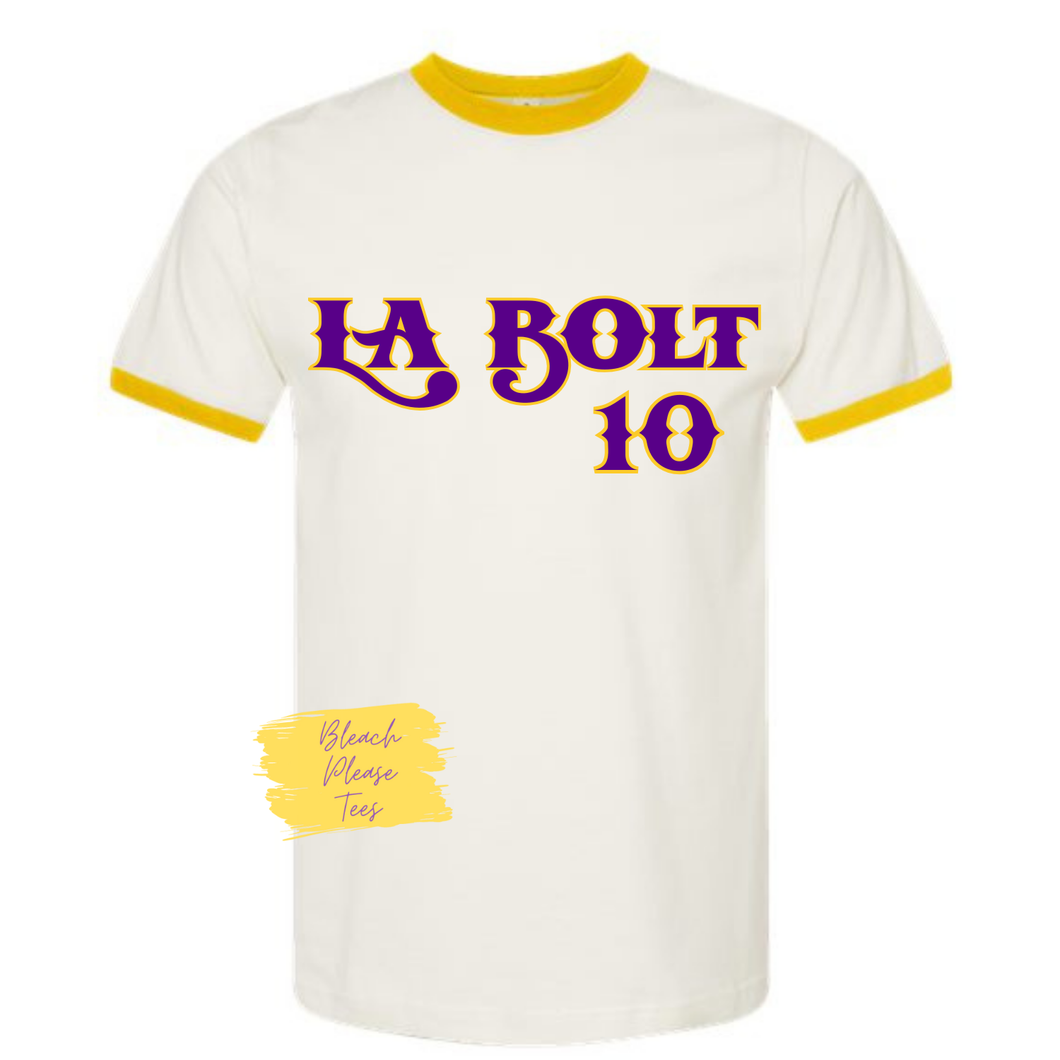 LA Bolt Ringer Tee