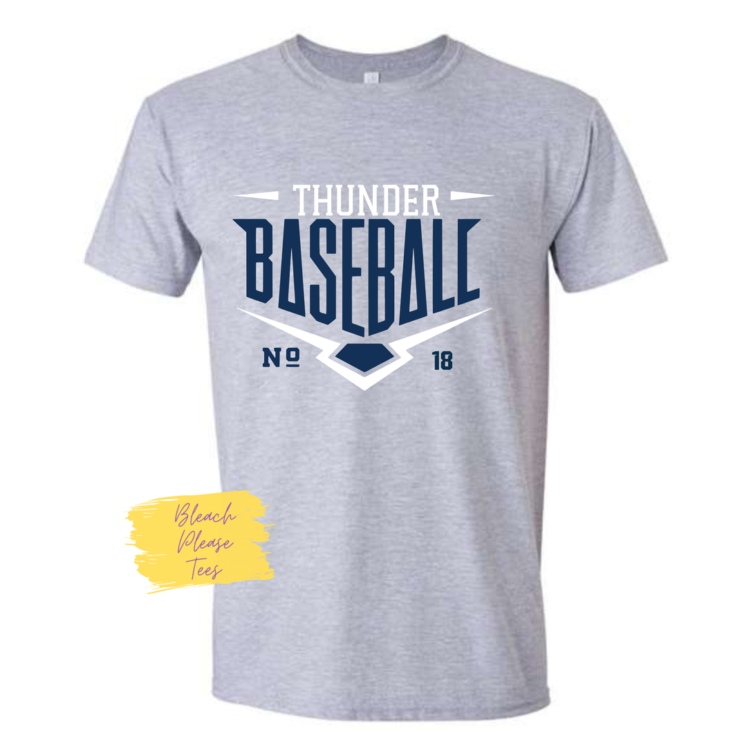 Thunder Baseball Tee