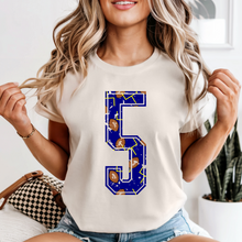 Load image into Gallery viewer, Football Number Cream Tee
