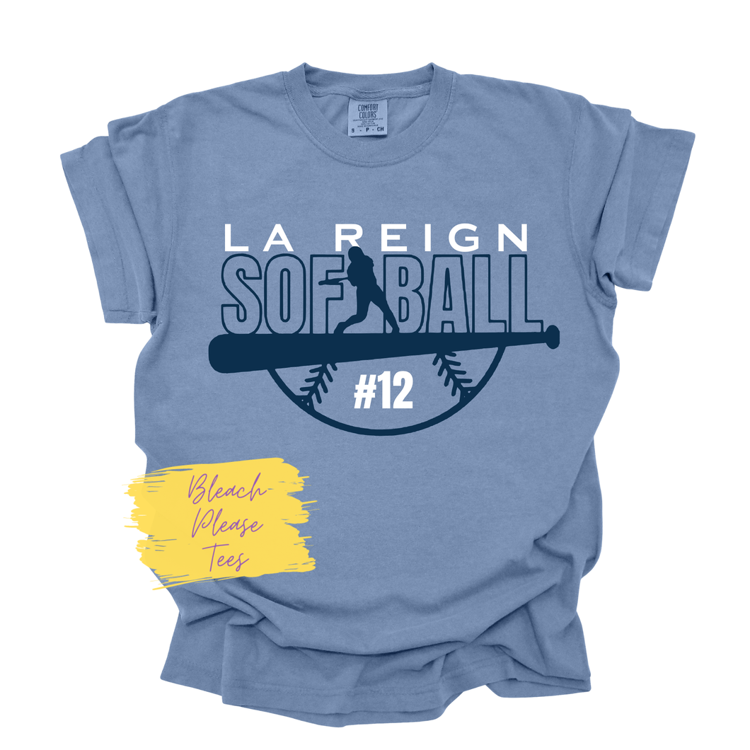 LA Reign Softball Tee
