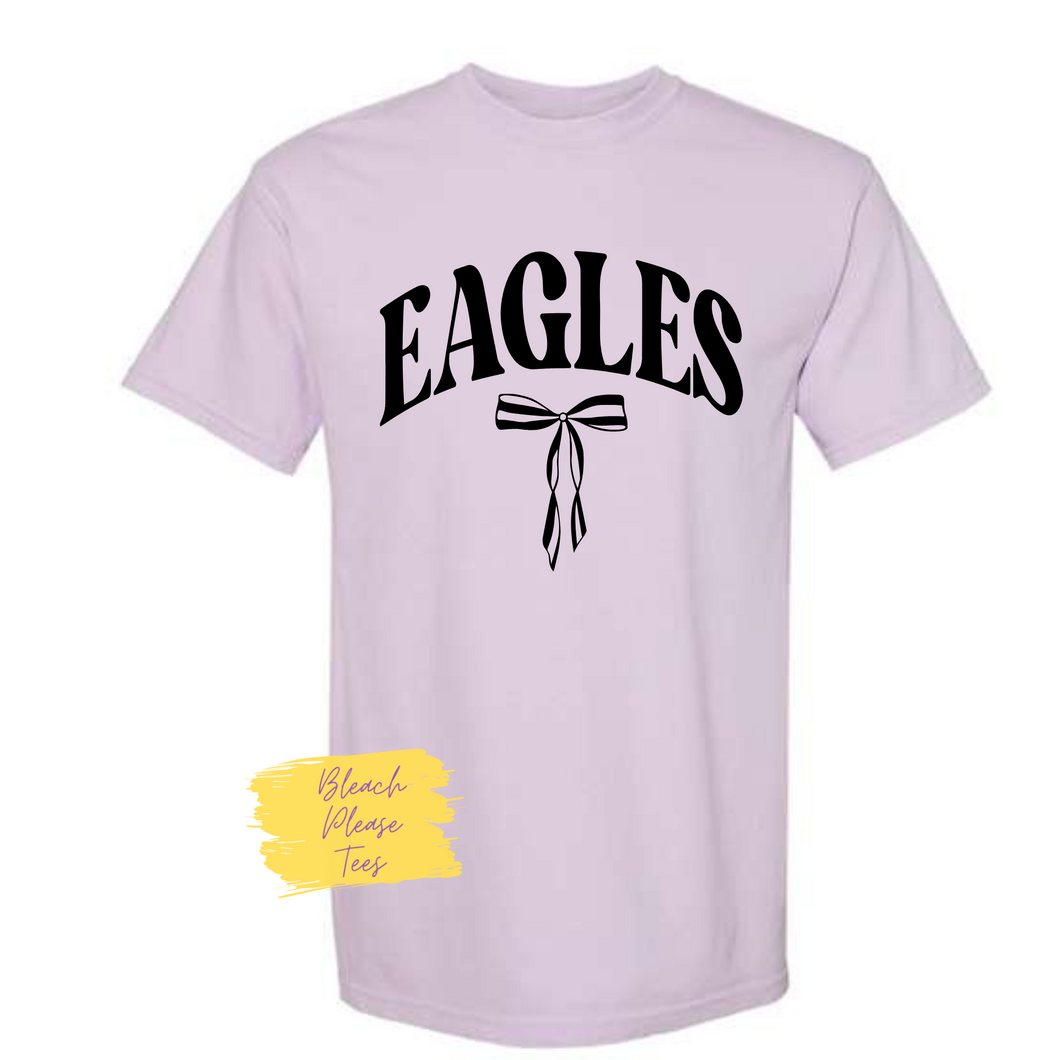Rosepine Eagles Bow Tee