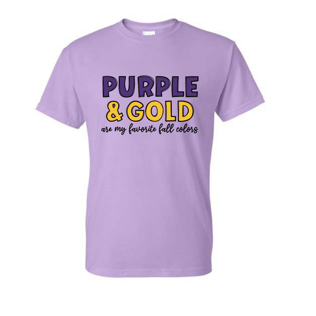 Purple and Gold