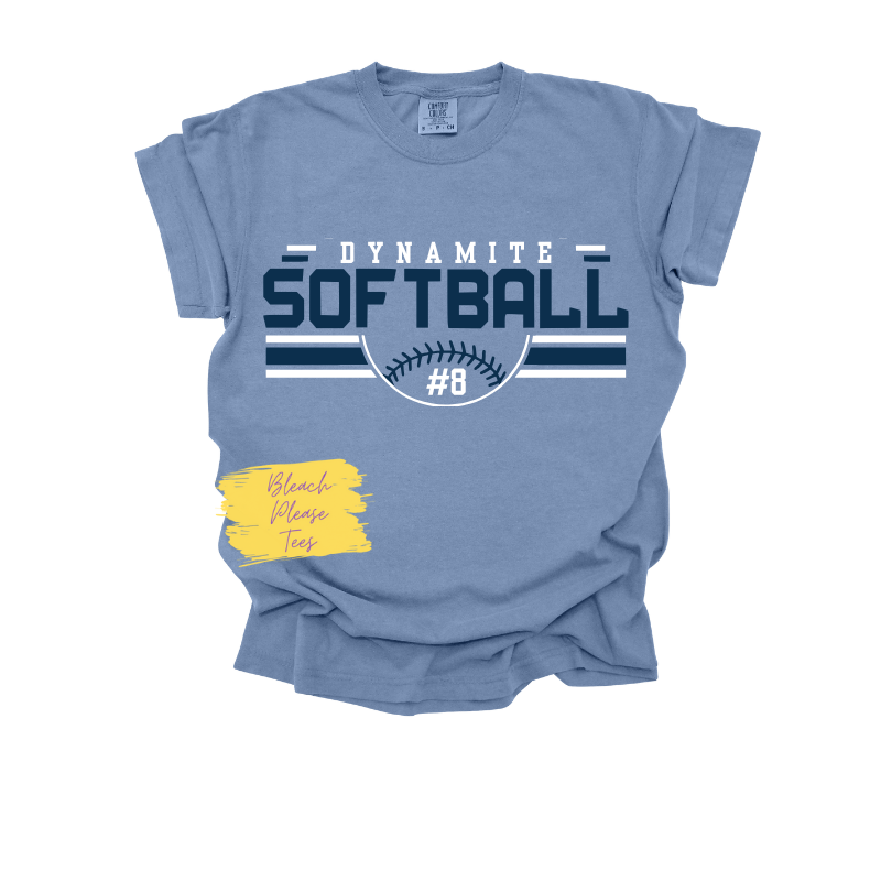 Dynamite Softball tee