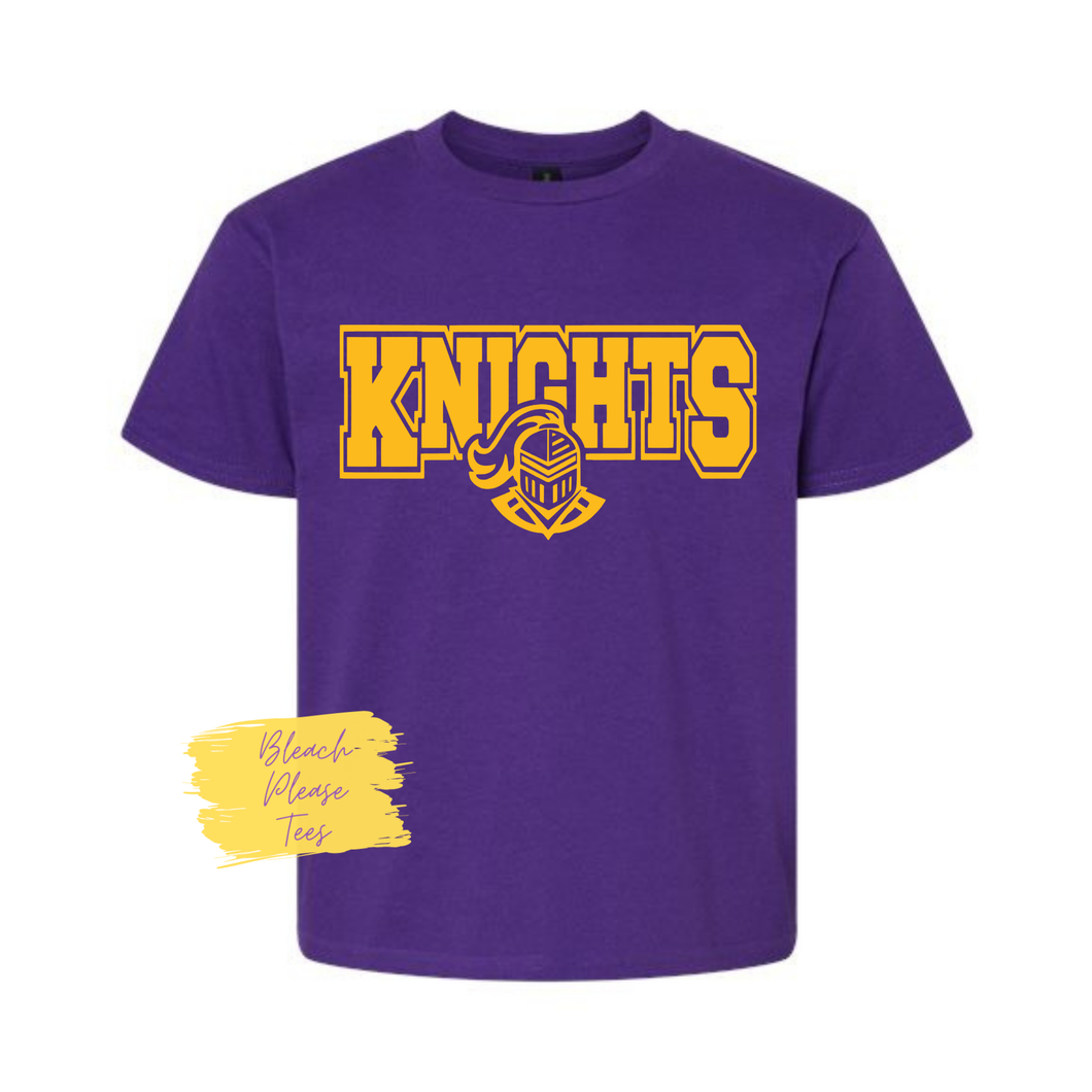 Purple and Gold Day Knights Tee