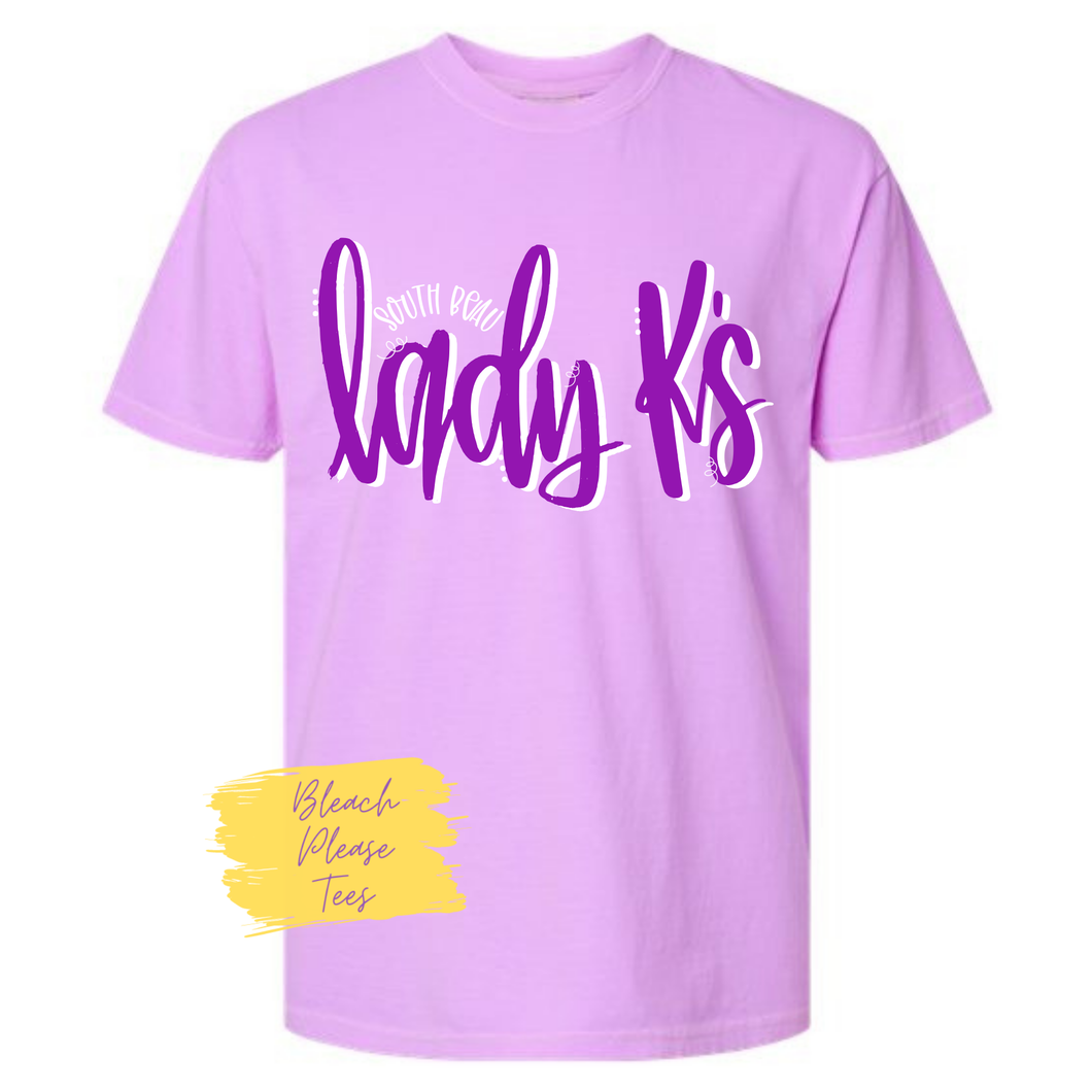 South Beau Lady K's Cursive Tee