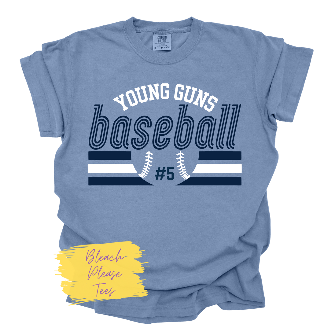 Young Guns Baseball Tee