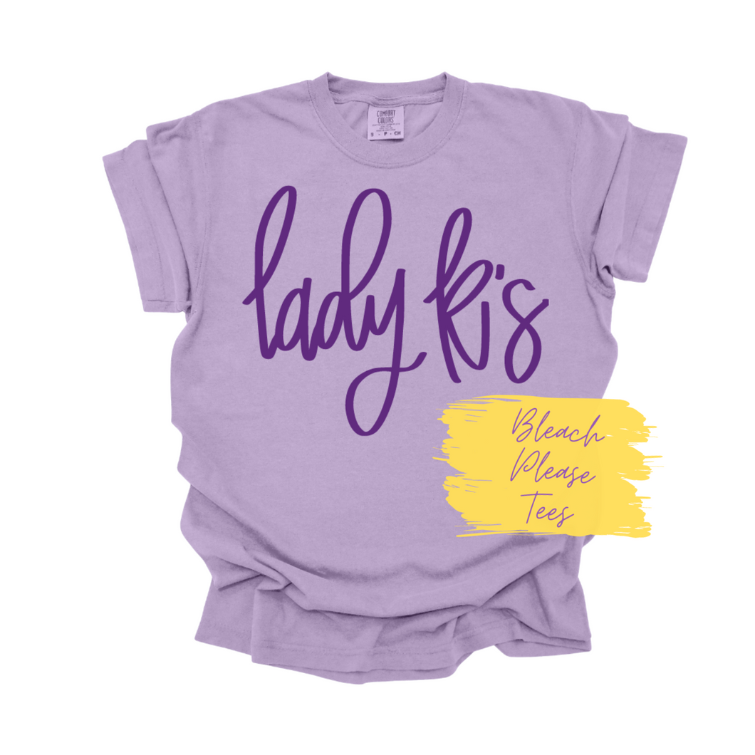 Lady K's Puff Lavender Tee