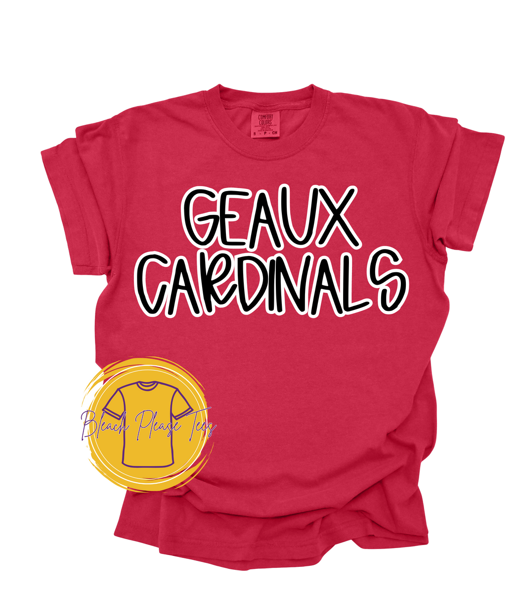 GEAUX Cardinals Tee