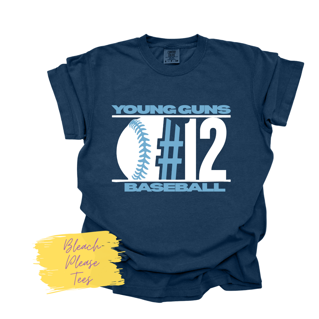 Young Guns Baseball Tee
