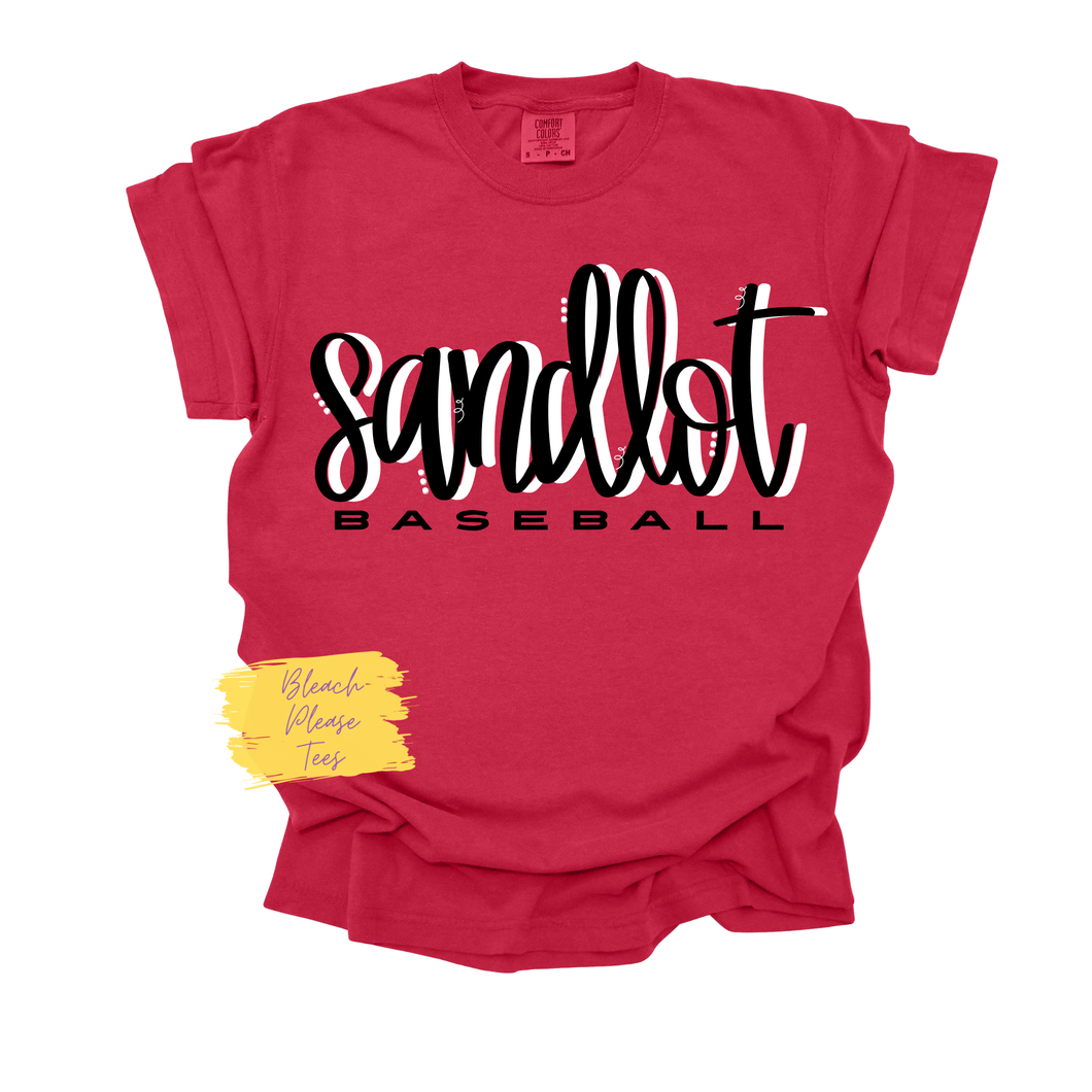 Sandlot Baseball Tee