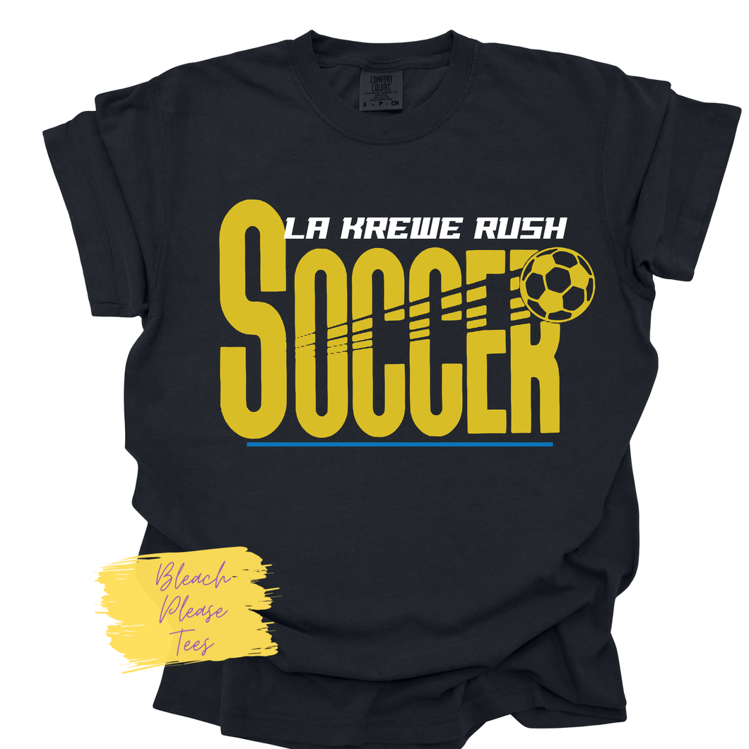 LA Krewe Rush Soccer Tee