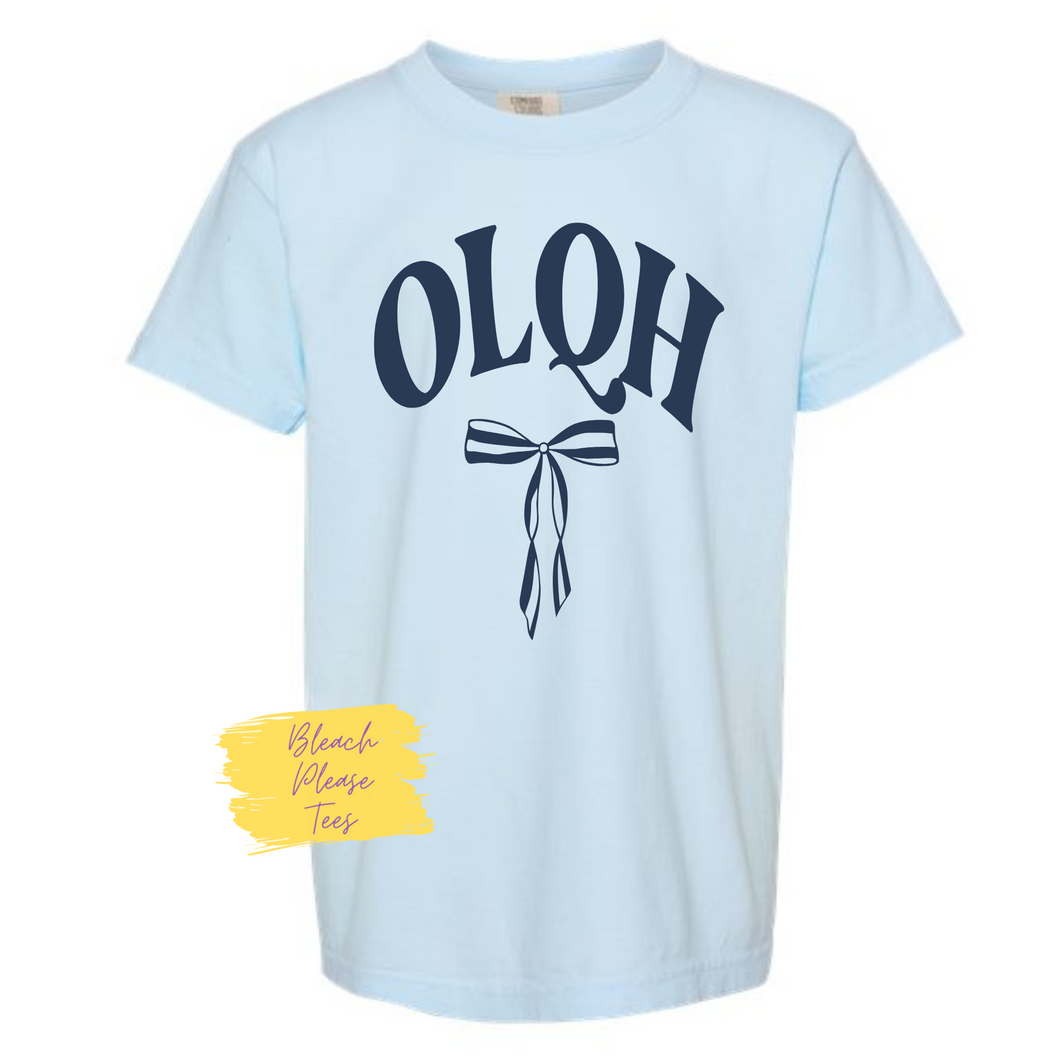OLQH Bow Tee