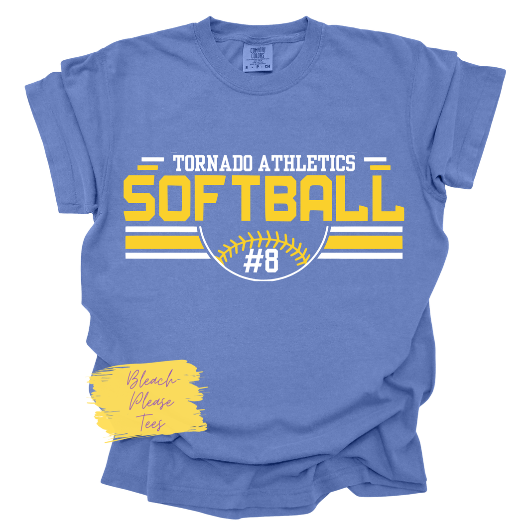 Tornado Athletics Softball Tee
