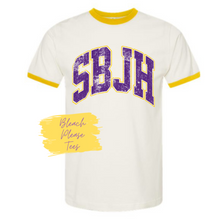 Load image into Gallery viewer, South Beau Vintage Ringer Tee
