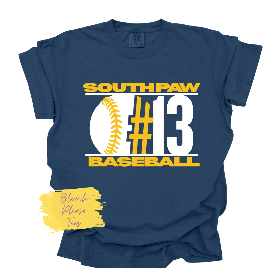South Paw Baseball Tee