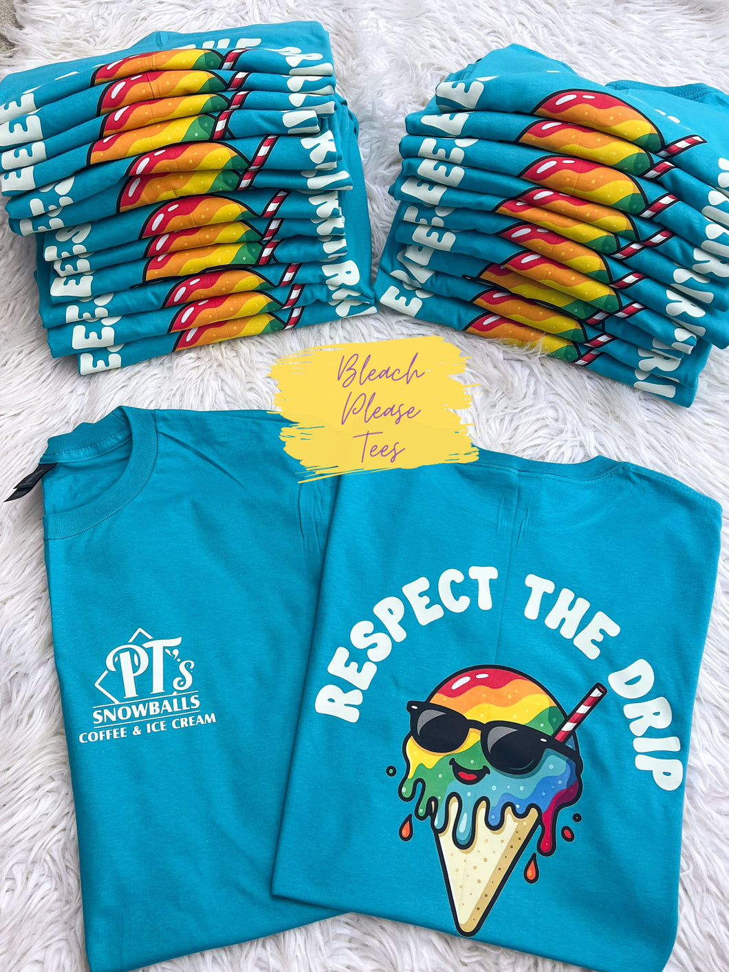 Pt's Ice Cream Drip Tee