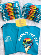 Pt's Ice Cream Drip Tee