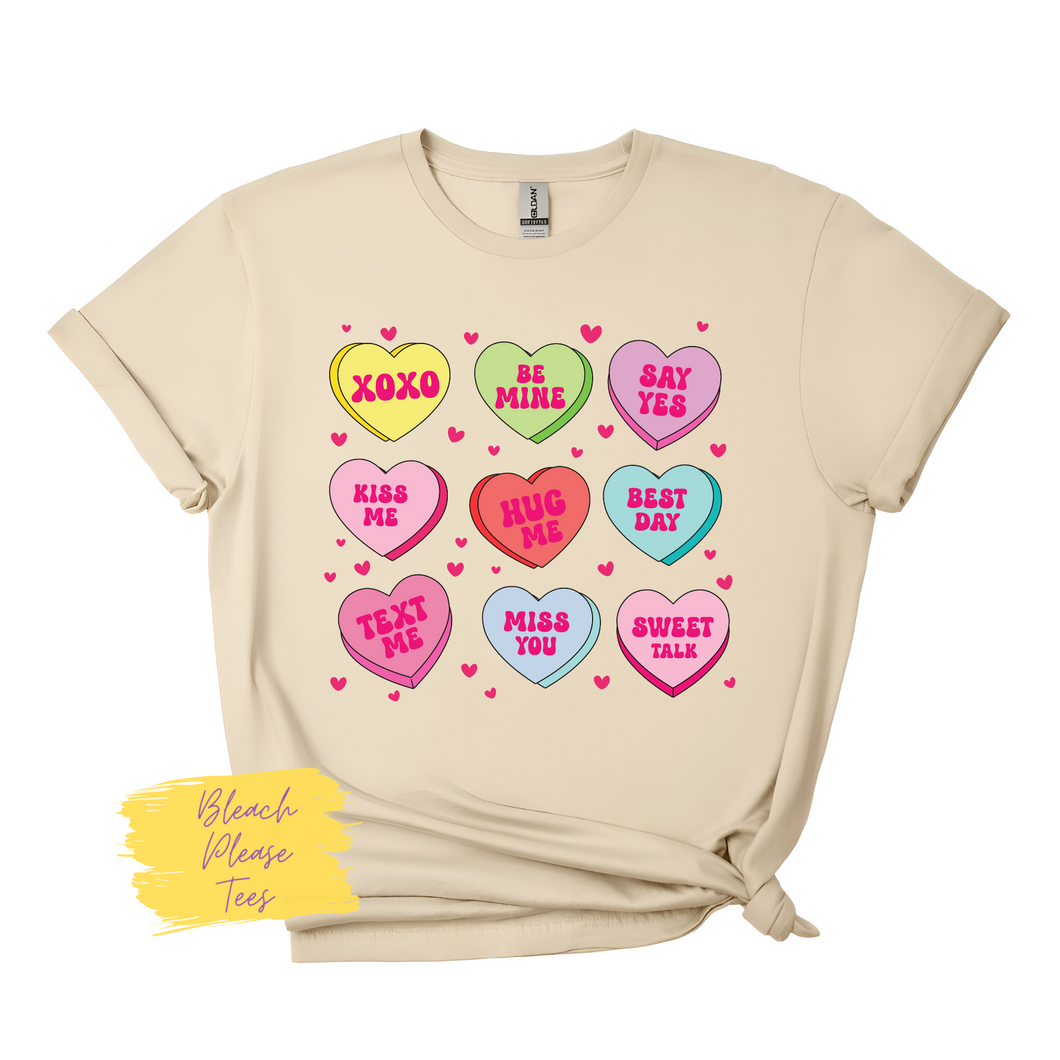 Hearts and bows tee