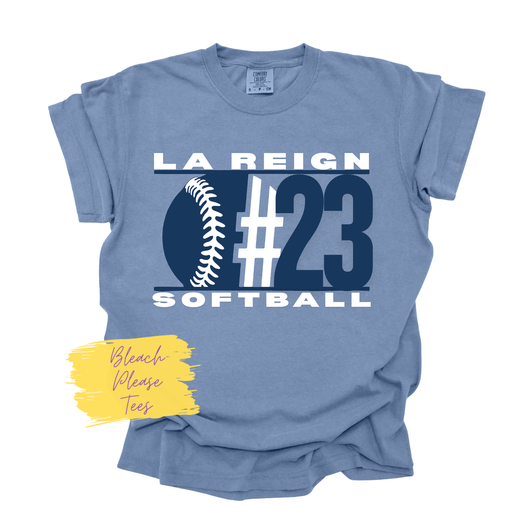 LA Reign Softball Tee