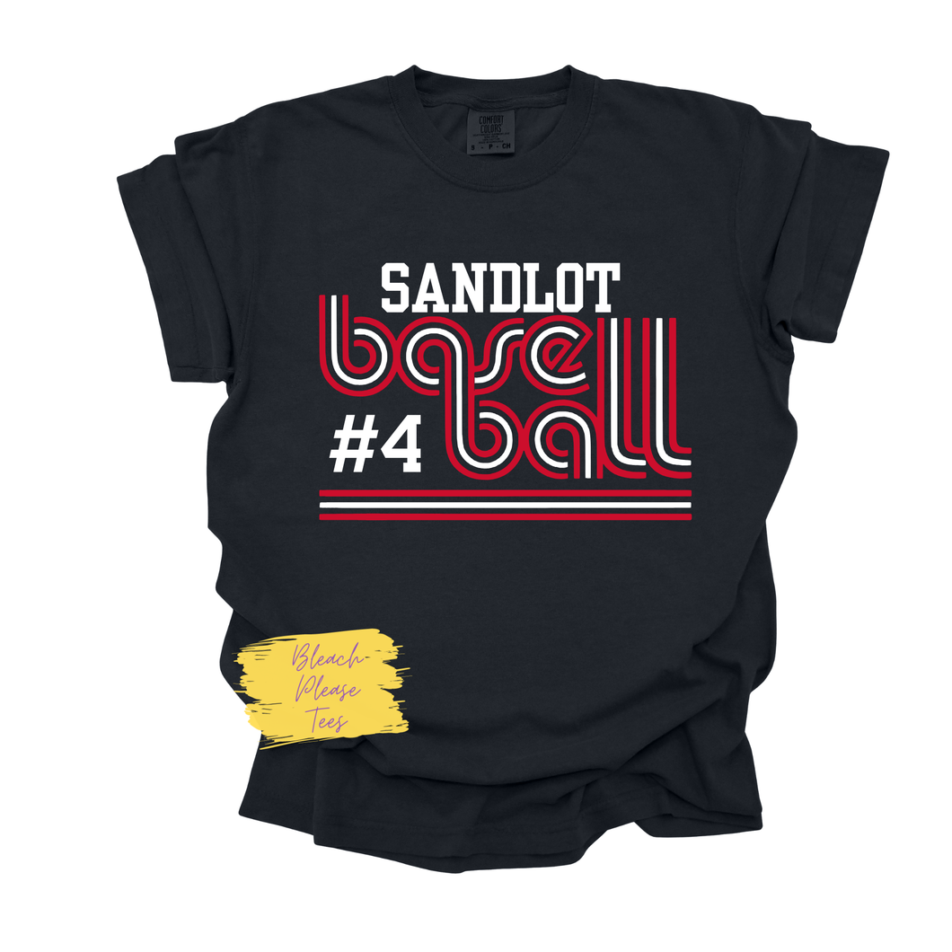 Sandlot Baseball Tee