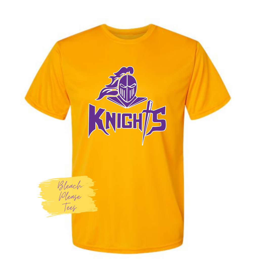 SB Knights Logo Tee Gold