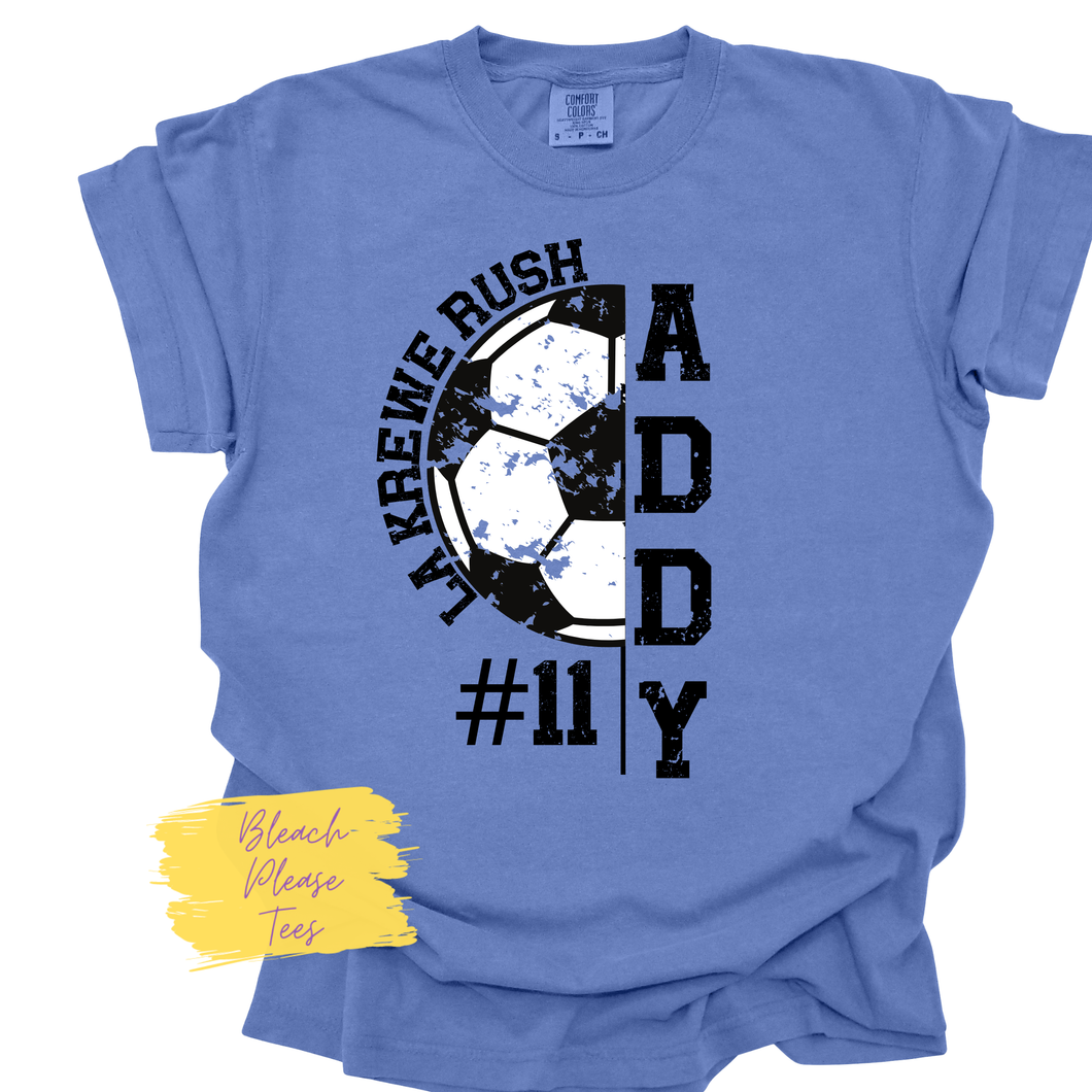 LA Krewe Rush Soccer Tee
