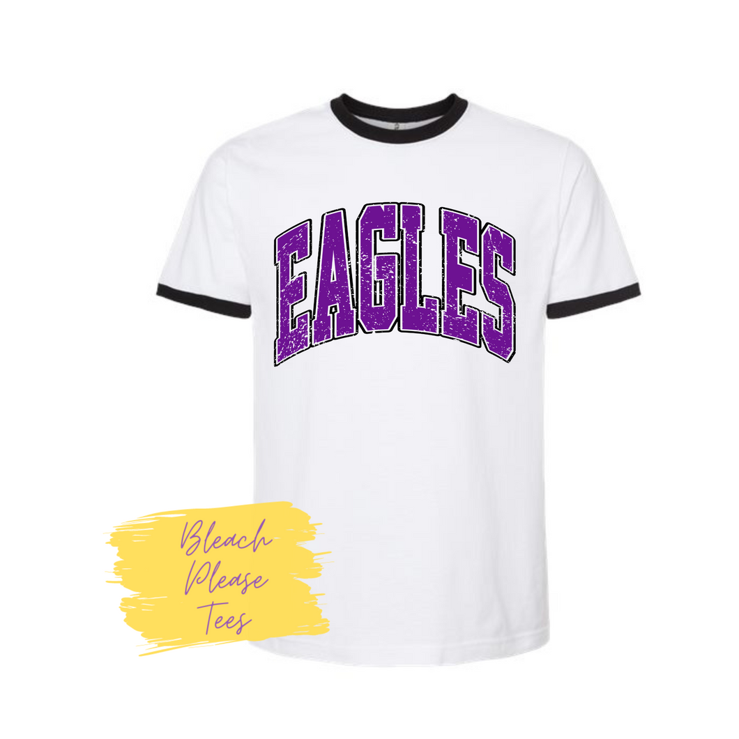 Rosepine Eagles Ringer Tee