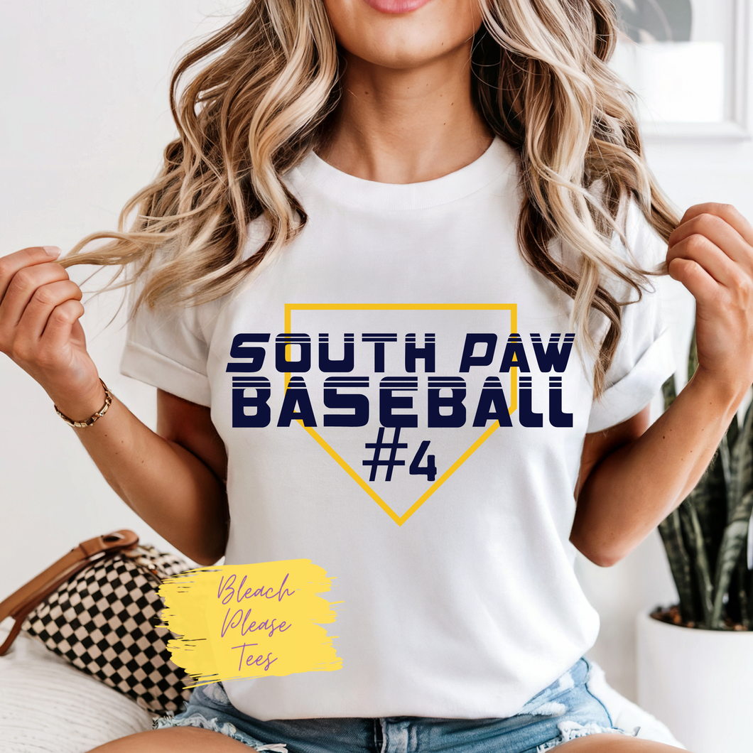 South Paw Baseball Tee