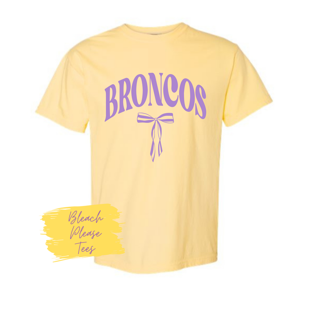 Broncos Bow Tee